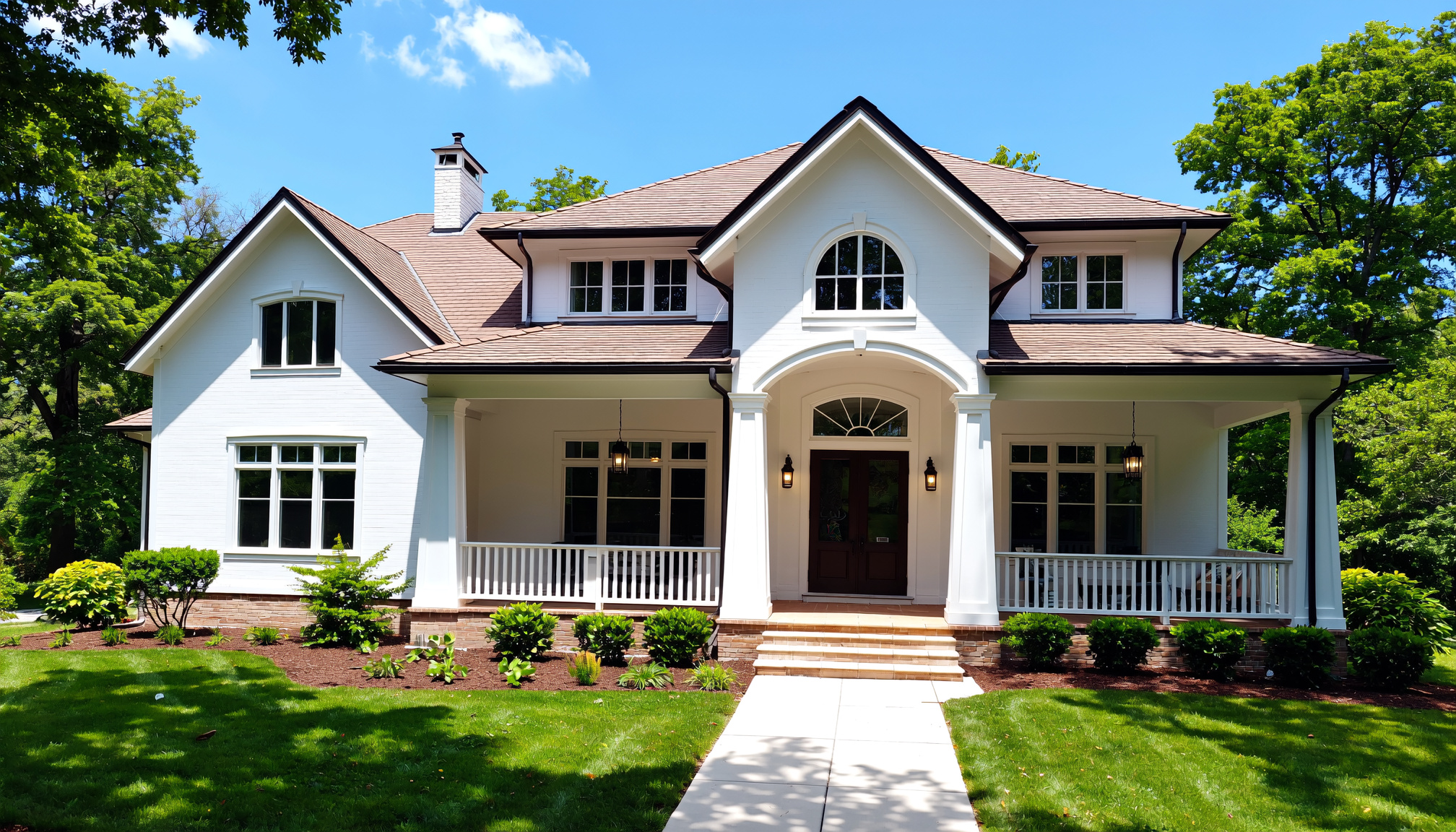 Georgetown, TX home seamless gutters